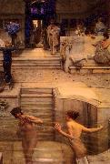 Laura Theresa Alma-Tadema A Favourite Custom Germany oil painting artist